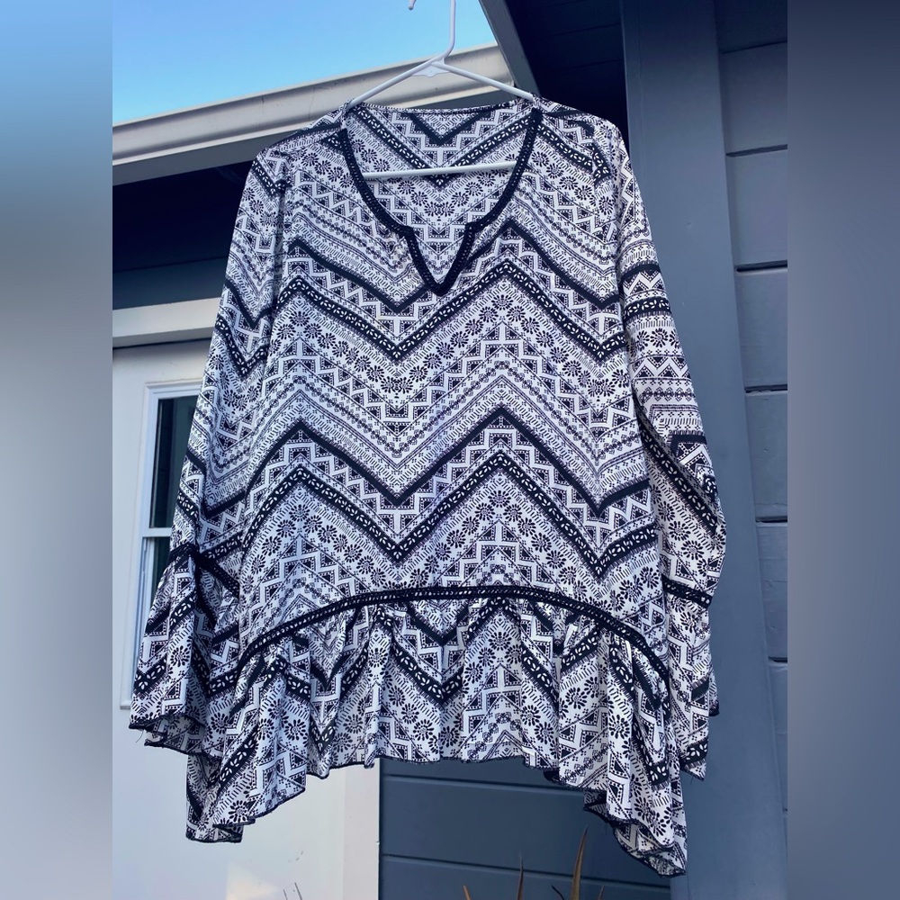 Blousy Peplum XL